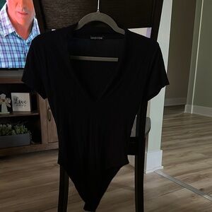 Vince Camuto Black Bodysuit